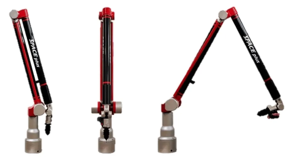 SPACE plus measuring arm in three positions