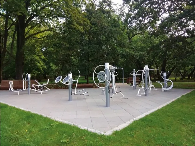 Bodys Outdoor-Fitnessanlage